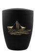Folienemblem "Papierschiff" gold