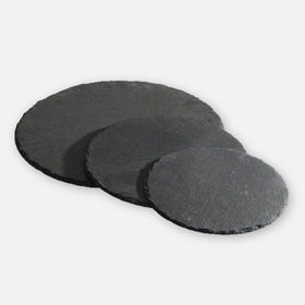 Schieferplatten - Rund