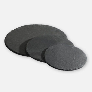Schieferplatten - Rund