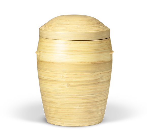 Heiso Bambusurne Bio Urne