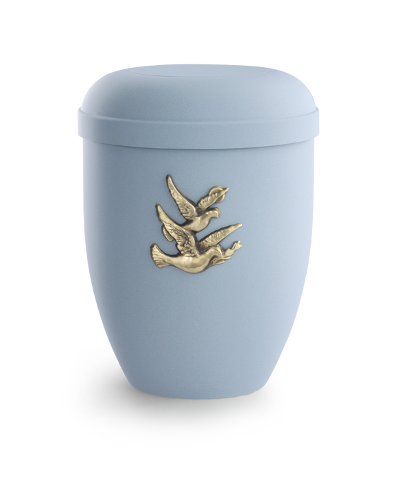 Völsig klassiche Naturstoff Urne Samtton