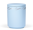 Heiso Seeurne Wellendekor Bio Urne-3
