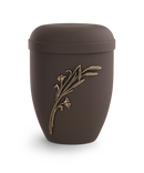 Völsig klassiche Naturstoff Urne Samtton-5