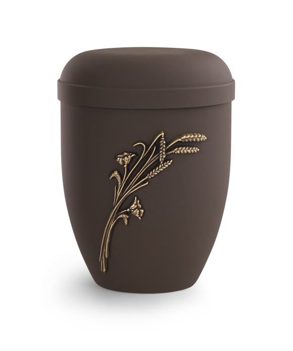 Völsig klassiche Naturstoff Urne Samtton