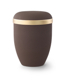 Völsing Naturstoff Urne Goldrand-5