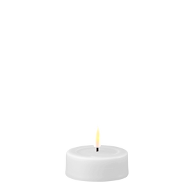 Deluxe Homeart LED Teelicht Kerze Indoor weiß 2er Set