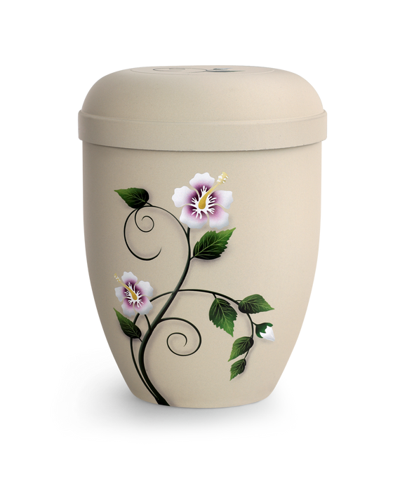 Völsing klassiche Naturstoff Urne Airbrush