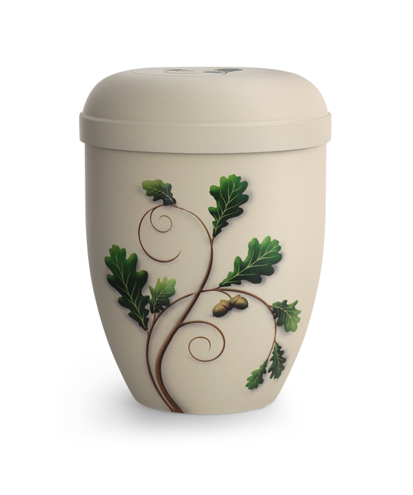 Völsing klassiche Naturstoff Urne Airbrush