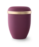 Völsing Naturstoff Urne Goldrand-6