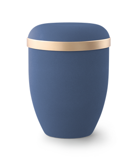 Völsing Naturstoff Urne Goldrand - 0