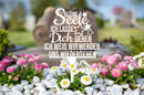 Grabstecker "Kleine Seele ich lasse Dich gehen ich weiß wir werden uns wiedersehen"-1