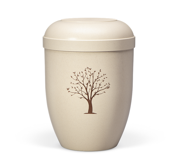 Heiso Classic Naturbelassen Motiv Bio Urne