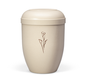 Heiso Classic Naturbelassen Motiv Bio Urne - 0