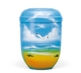 Heiso Classic Airbrush Motiv Bio Urne