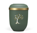 Heiso Classic Goldrand Baum ArtDecor Bio Urne-4