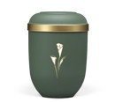 Heiso Classic Goldrand Calla Bio Urne-4