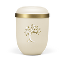 Heiso Classic Goldrand Baum ArtDecor Bio Urne-3