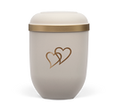 Heiso Classic Goldrand Herzen Bio Urne-2