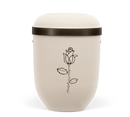 Heiso Classic Beige Braun abgesetzt Bio Urne-3