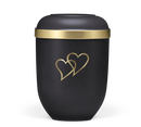 Heiso Classic Goldrand Herzen Bio Urne-5