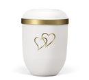 Heiso Classic Goldrand Herzen Bio Urne-6