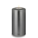 Qult Classic Teelichthalter in Kerzenform Metallic-2