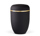Heiso Elegance Goldband gebürstet Bio Urne-1