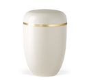 Heiso Elegance Goldband gebürstet Bio Urne-2