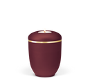 Heiso Gedenkurne Goldband Keramik-4