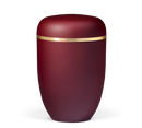Heiso Elegance Goldband gebürstet Bio Urne-3