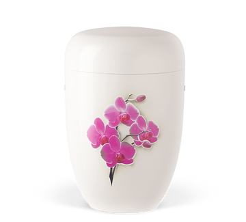 Heiso Elegance Blume Airbrush Bio Urne