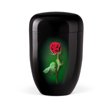 Heiso Elegance Blume Airbrush Bio Urne - 0
