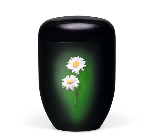 Heiso Elegance Blume Airbrush Bio Urne