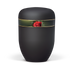 Anthrazit Rosenblüte Rot
