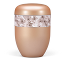 Heiso Elegance Silber Apricot Bio Urne-2