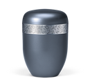 Heiso Elegance Blau Perlmutt Bio Urne-3