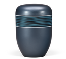 Heiso Elegance Blau Perlmutt Bio Urne-1
