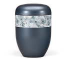Heiso Elegance Blau Perlmutt Bio Urne-2