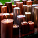 Qult Classic Teelichthalter in Kerzenform Metallic-12