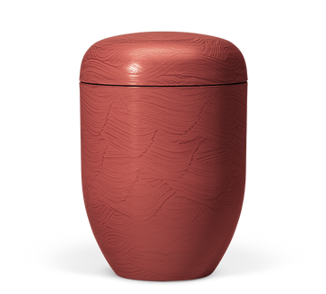 HeisoElegance Wellenmotiv Bio Urne - 0