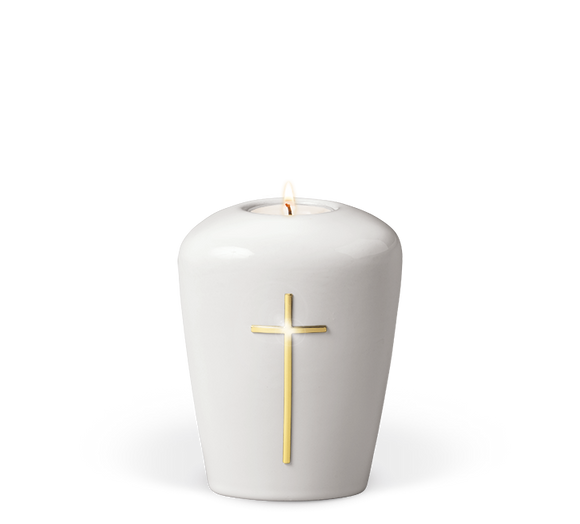 Heiso Gedenkurne Stripdome Keramik