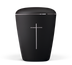 Anthrazit Kreuz Silber