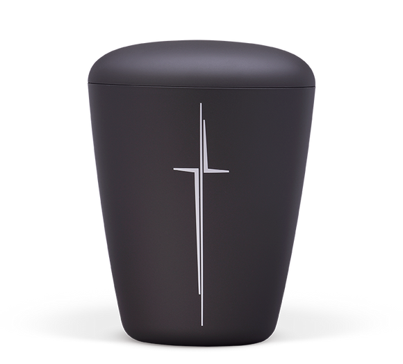 Heiso Exklusiv Modernes Kreuz Bio Urne