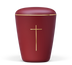 Weinrot Kreuz Gold