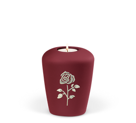 Heiso Gedenkurne Stripdome Keramik - 0