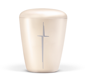 Heiso Exklusiv Modernes Kreuz Bio Urne - 0