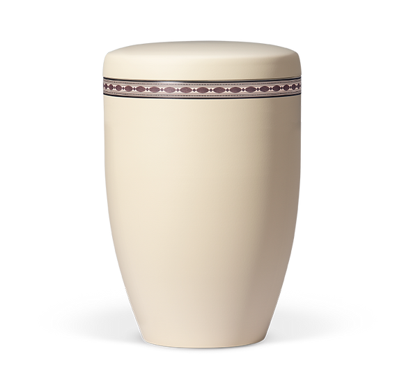 Heiso Avantgarde Elfenbein Beige Bio Urne