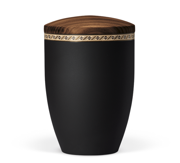 Heiso Avantgarde Holzdeckel Bio Urne