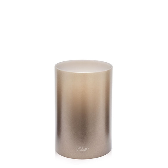 Qult Inside Teelichthalter in Kerzenform Metallic