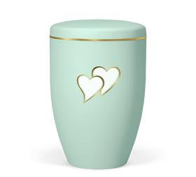 Heiso Avantgarde Goldband Motiv Bio Urne